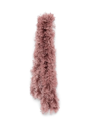 Valentino Garavani feather scarf - Pink