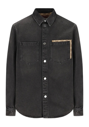 Gucci pocket button shirt - Black