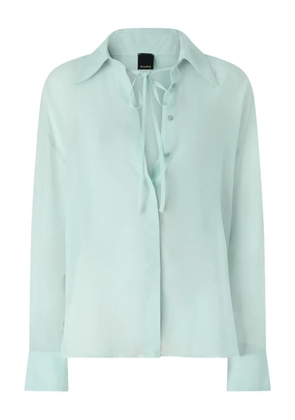 PINKO tie-neck shirt - Green