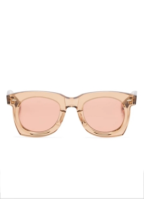 Jacques Marie Mage Ava square-frame sunglasses - Brown