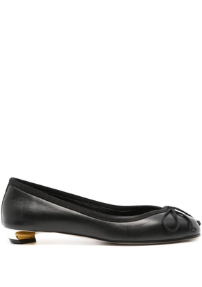 Alexander McQueen 20mm Armadillo ballet flats - Black