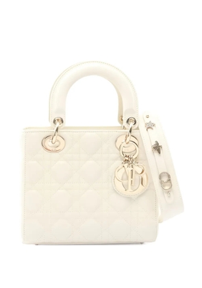 Christian Dior Pre-Owned 2010s small Lady Dior My ABCDior tote bag - White