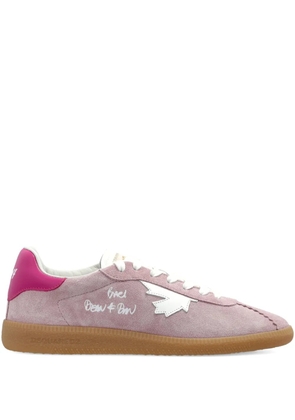 DSQUARED2 maple-leaf lace-up sneakers - Pink