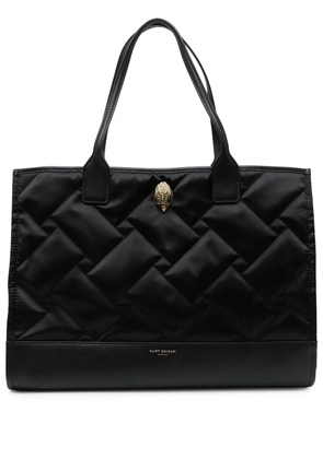 Kurt Geiger London Recycled SQ shopper tote bag - Black