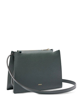 Furla zip-top flap satchel - Green