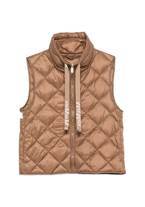 Max Mara Tregic gilet - Brown