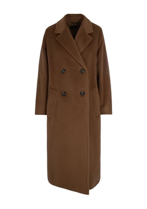 Max Mara long-sleeve coat - Brown