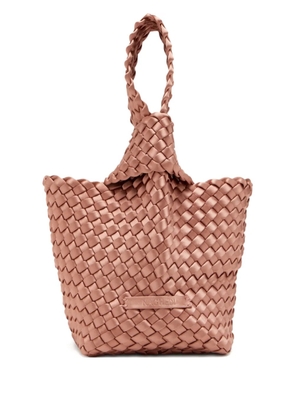 NAGHEDI Kyoto woven-design tote bag - Pink