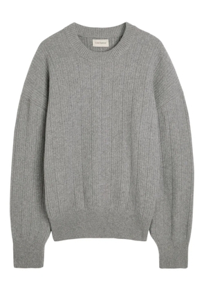 Oliver Spencer ribbed knit sweater - Grey
