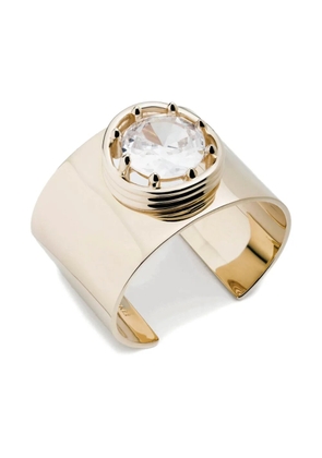 Eddie Borgo crystal cuff bracelet - Gold