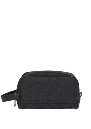 FENDI ff padded handle shoulder bag - Black
