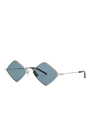 Saint Laurent Lisa geometric-frame sunglasses - Silver