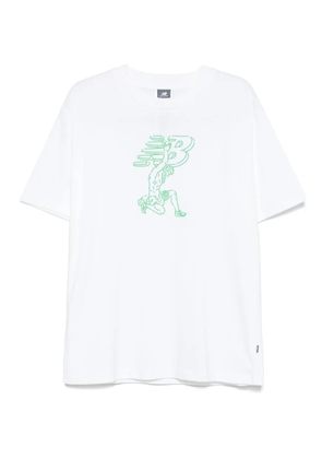 New Balance cotton T-shirt - White