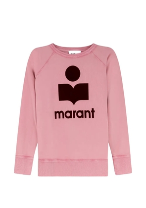 ISABEL MARANT logo-detail sweatshirt - Pink
