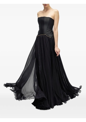 ARAFTU strapless embellished gown - Black