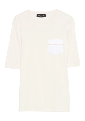 Fabiana Filippi crew-neck T-shirt - Neutrals