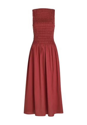 Faithfull the Brand Margot shirred dress