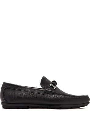 Magnanni Montijo square-toe loafers - Black