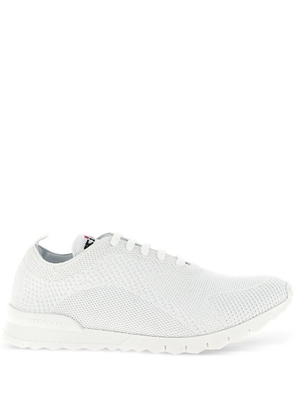 Kiton Fits lace-up trainers - White