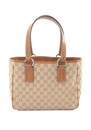 Gucci Pre-Owned 2010s GG pattern tote bag - Neutrals