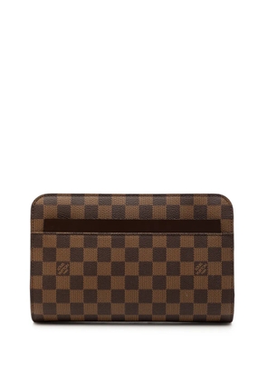 Louis Vuitton Pre-Owned 2006 Damier Ebene Saint Louis Pochette clutch bag - Brown