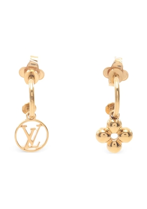 Louis Vuitton Pre-Owned 2010s Dreille Blooming earrings - Gold