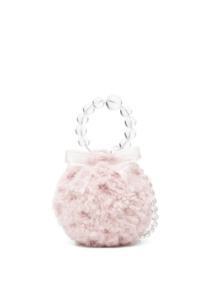 ROCKFISH x Susan Fang furry mini bag - Pink