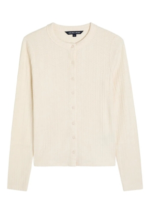 Veronica Beard Lira button-fastening cardigan - Neutrals