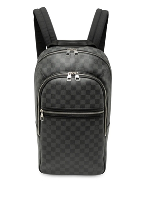 Louis Vuitton Pre-Owned 2018 Damier Graphite Michael backpack - Black