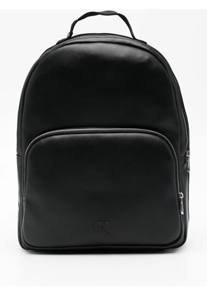 Calvin Klein zip detail backpack - Black