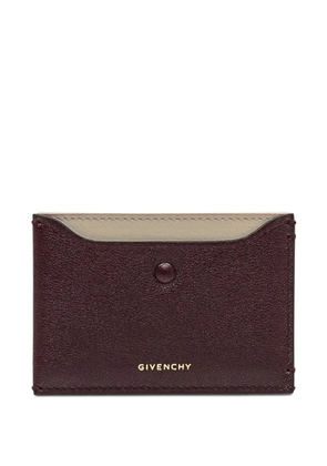 Givenchy button cardholder - Red