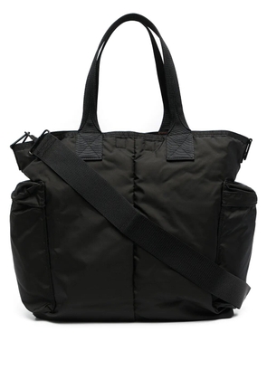 Porter-Yoshida & Co. side-pockets tote bag - Black