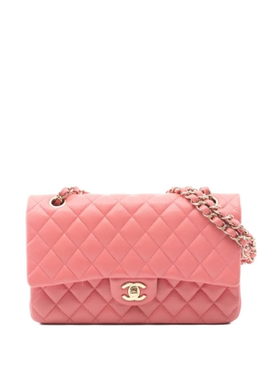 CHANEL Pre-Owned 2018 matelasse flap chain shoulder bag - Pink