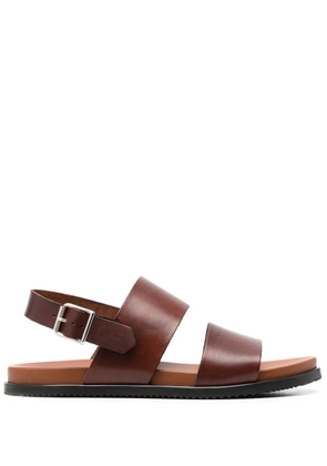 Scarosso Antonio slingback leather sandals - Brown