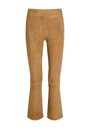Arma flared hem trousers - Brown