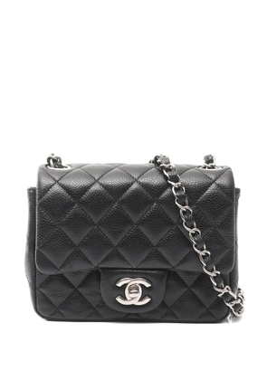 CHANEL Pre-Owned 2017-2018 chain quilted shoulder bag - Black
