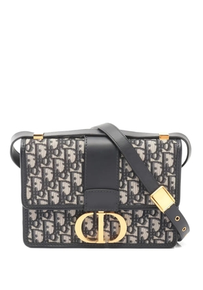 Christian Dior Pre-Owned 30 Montaigne jacquard chain shoulder bag - Neutrals