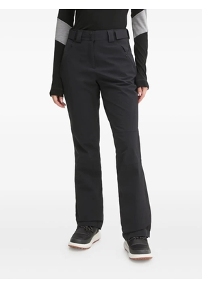 Ea7 Emporio Armani logo-patch skiwear trousers - Black