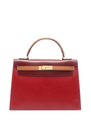 Hermès Pre-Owned 1987 Box Calf Kelly I Sellier 32 handbag - Red