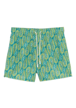 ETRO paisley swim shorts - Green