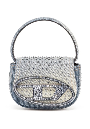 Diesel 1DR XS leather crossbody bag - Blue