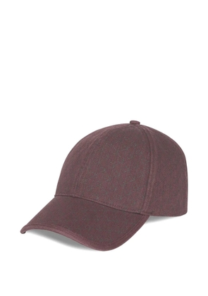 Calvin Klein patterned baseball cap - Brown