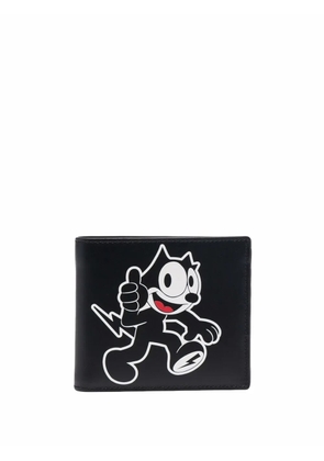 Neil Barrett x Felix The Cat graphic-print cardholder - Black