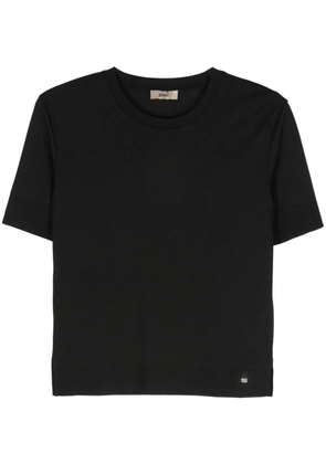 Herno fine-knit T-shirt - Black