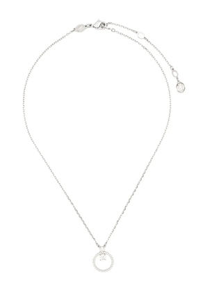 Swarovski Constella ring-pendant necklace - Silver