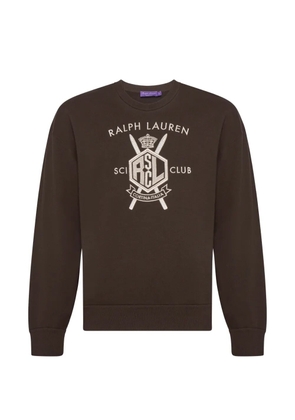 Ralph Lauren Collection embroidered sweatshirt - Brown