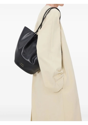 LouLou de Saison MILAE circular tote bag - Black