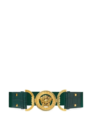 Versace Medusa buckle belt - Green