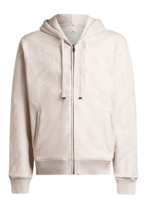 ETRO arnica-motif hoodie - Neutrals