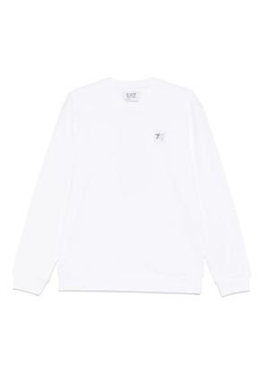 Ea7 Emporio Armani graphic-print sweatshirt - White